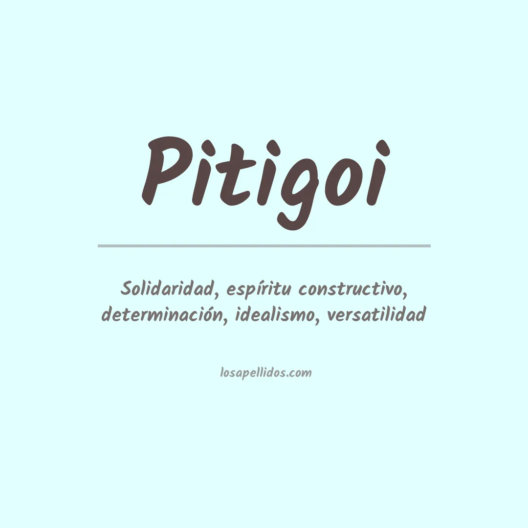 Apellido Pitigoi