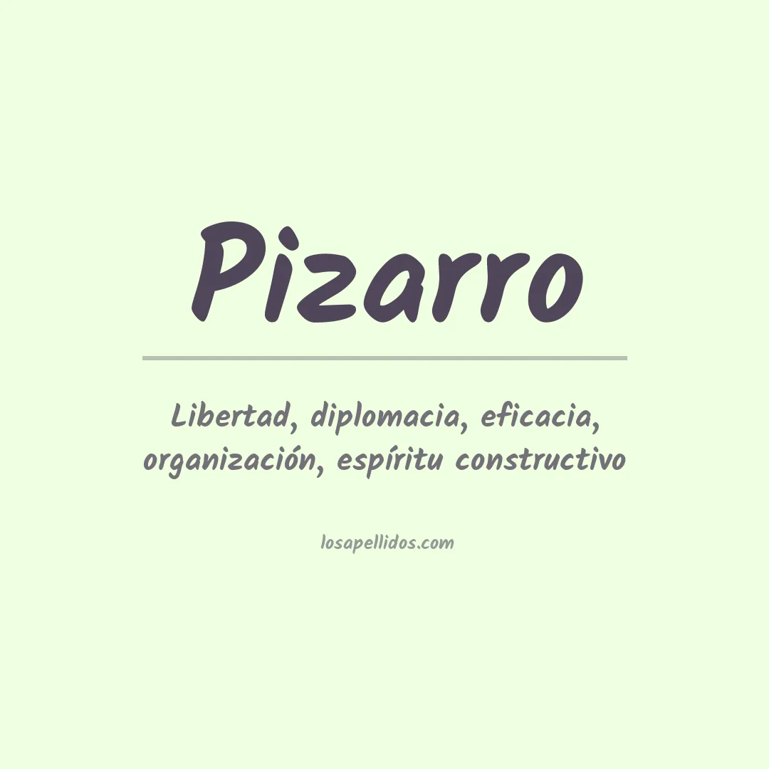 Apellido Pizarro