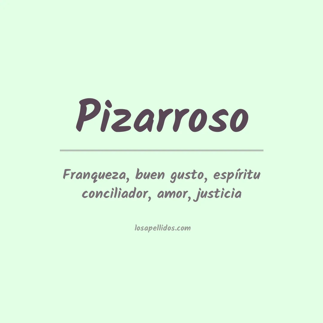 Apellido Pizarroso