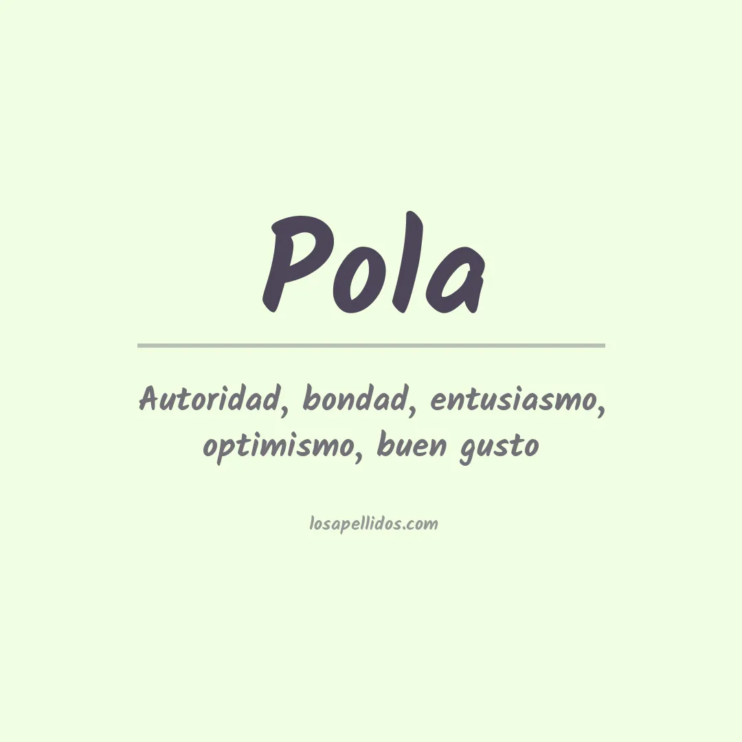 Apellido Pola