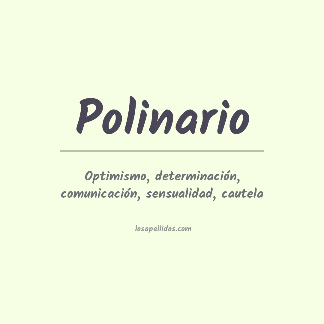 Apellido Polinario