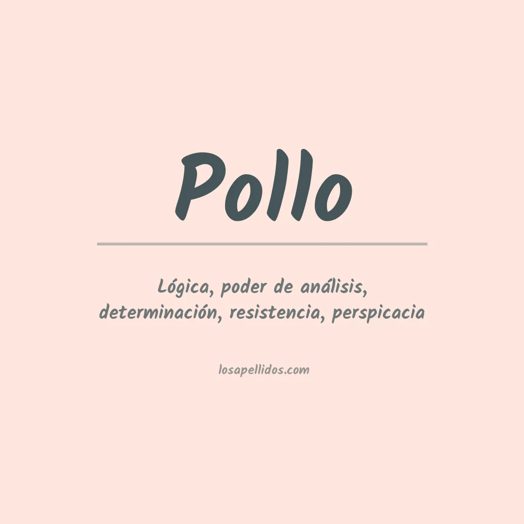 Apellido Pollo