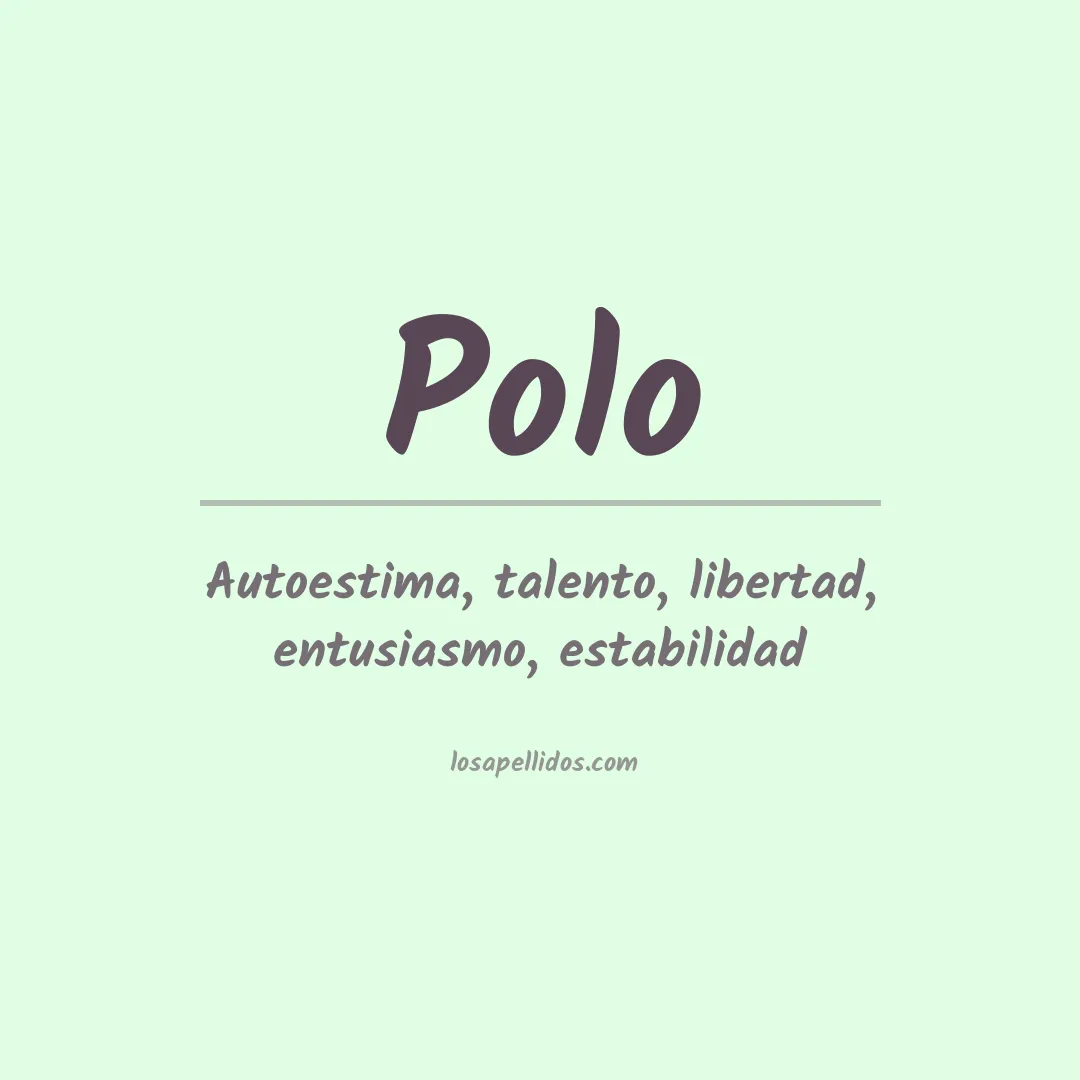 Apellido Polo