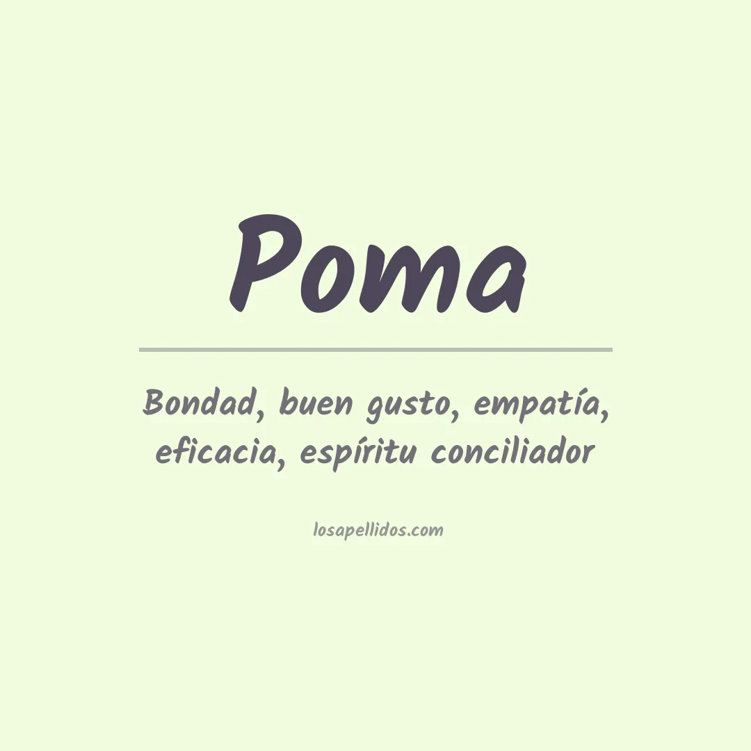Apellido Poma