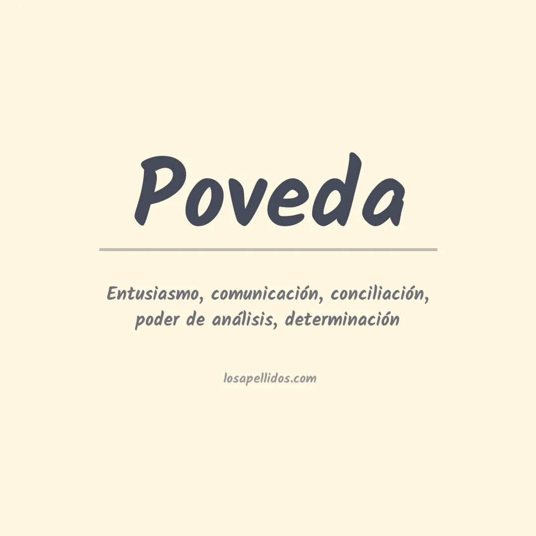 Apellido Poveda