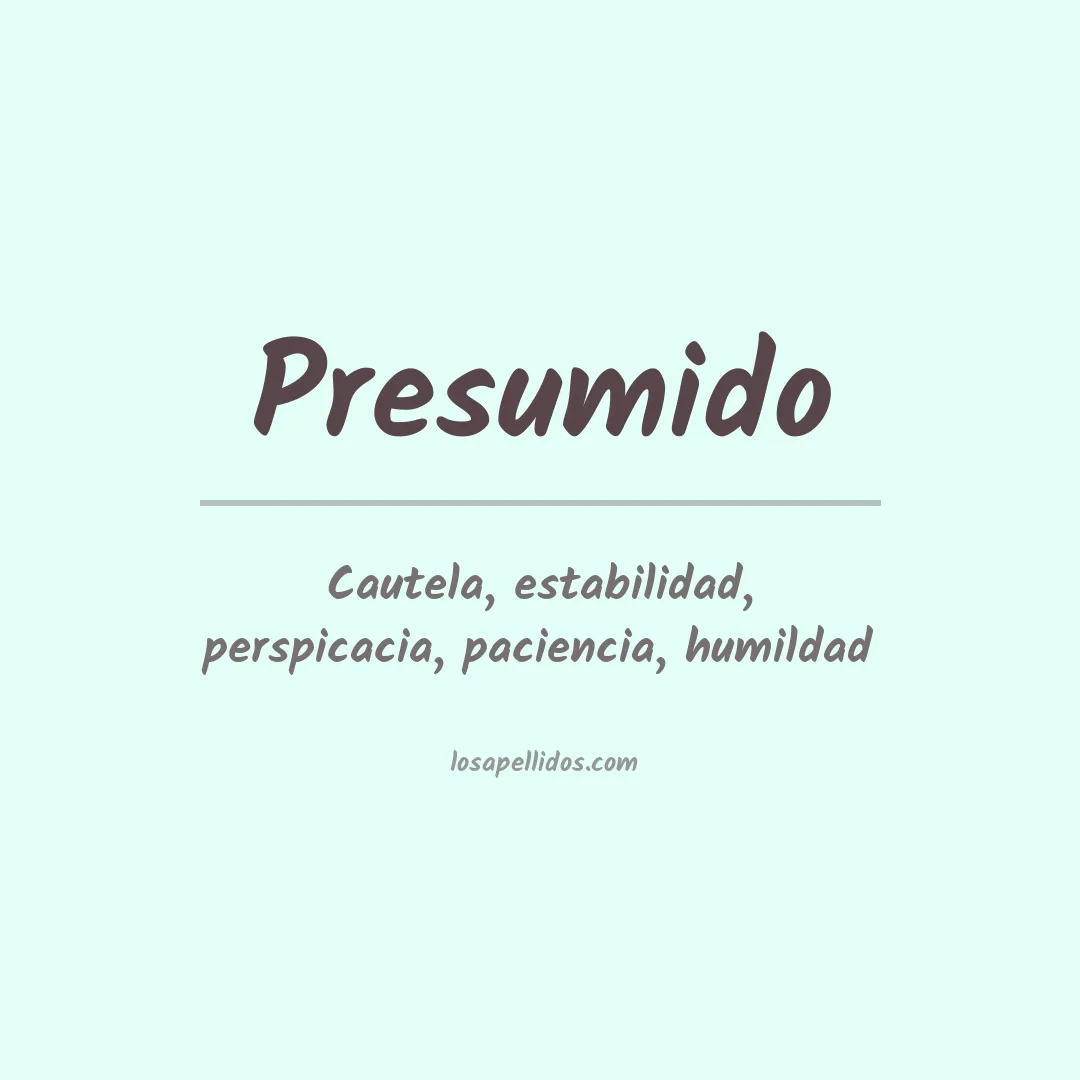 Apellido Presumido