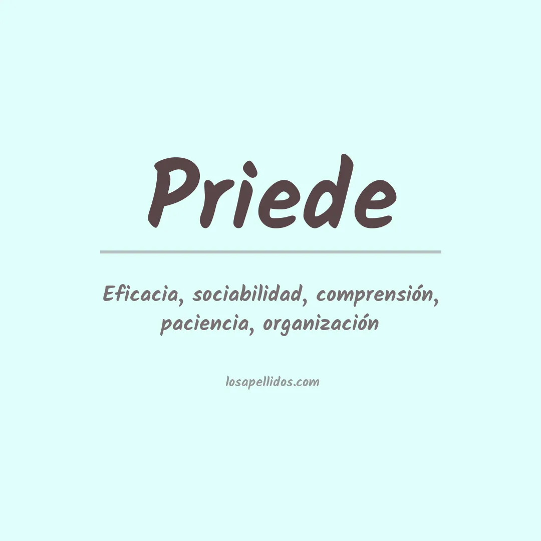 Apellido Priede