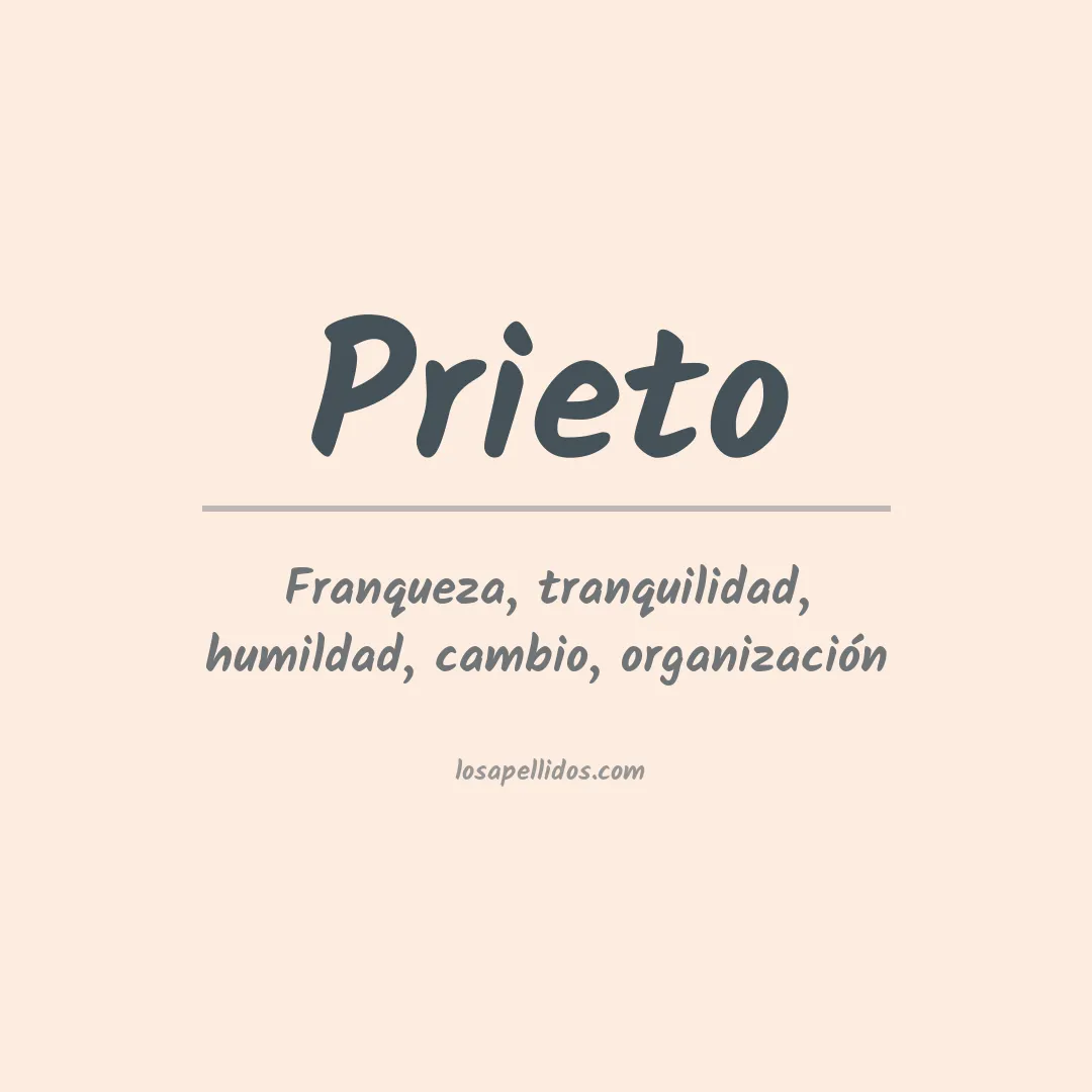 Apellido Prieto
