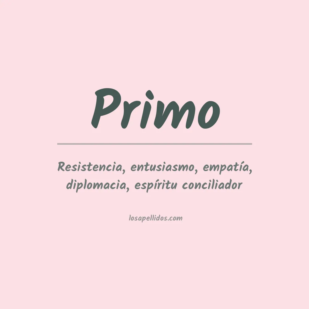 Apellido Primo
