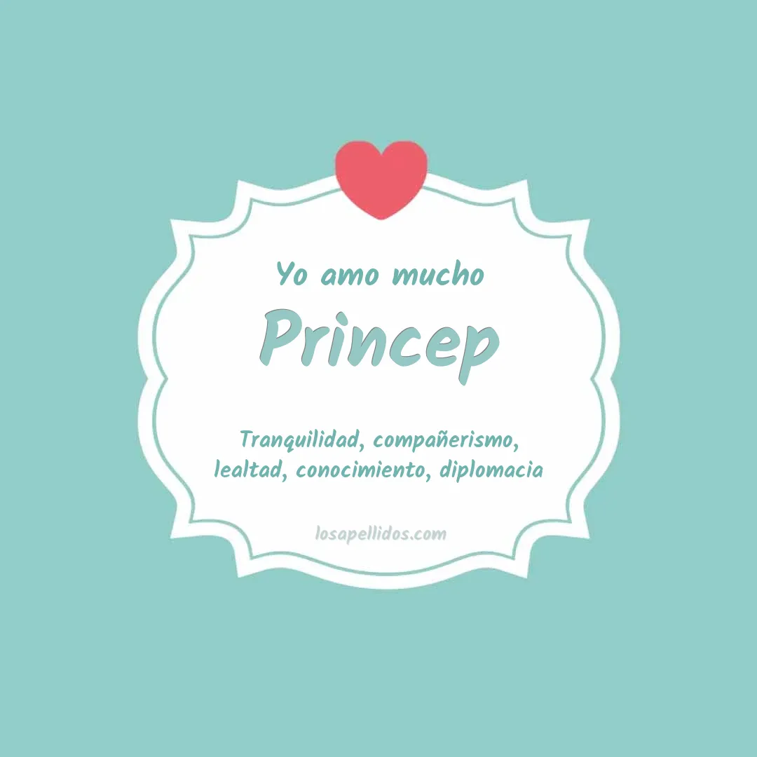 Yo amo mucho Princep