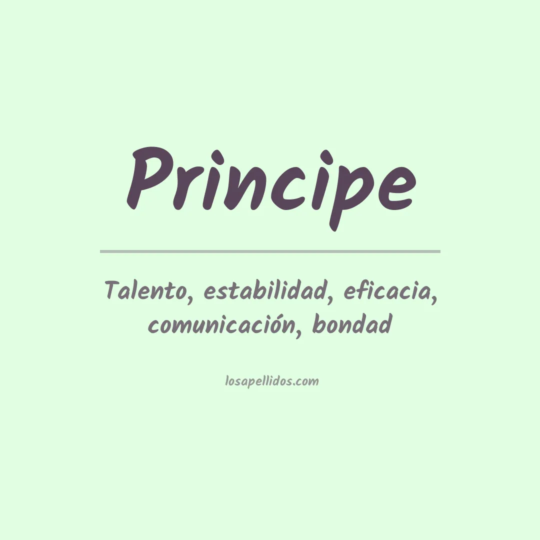 Apellido Príncipe