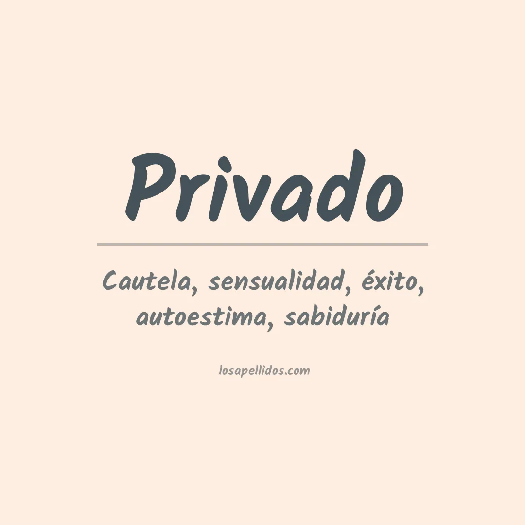 Apellido Privado