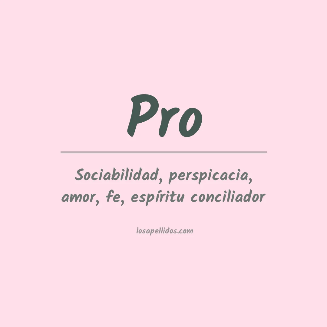 Apellido Pro