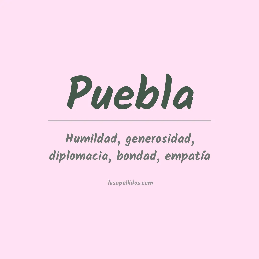 Apellido Puebla