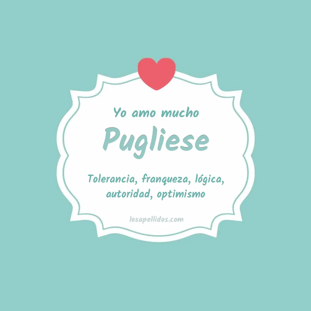 Yo amo mucho Pugliese