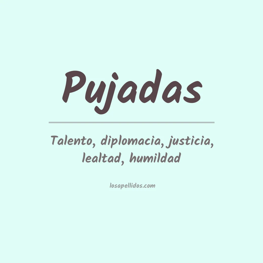 Apellido Pujadas