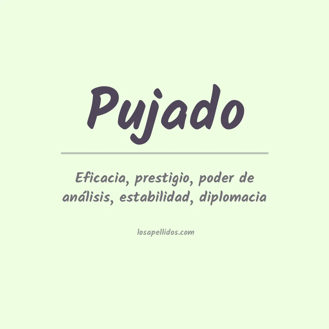 Apellido Pujado