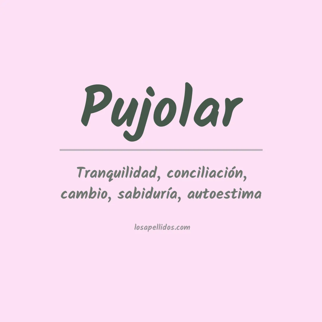 Apellido Pujolar