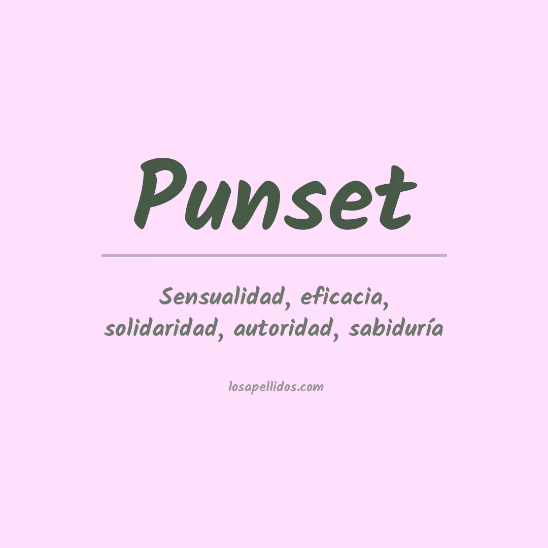 Apellido Punset