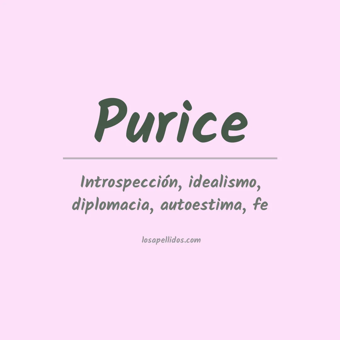 Apellido Purice