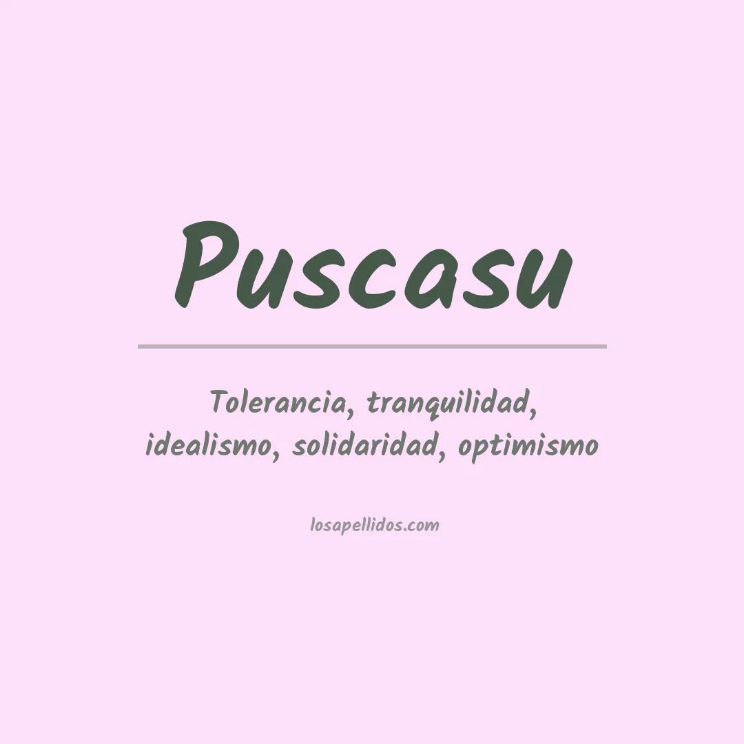 Apellido Puscasu