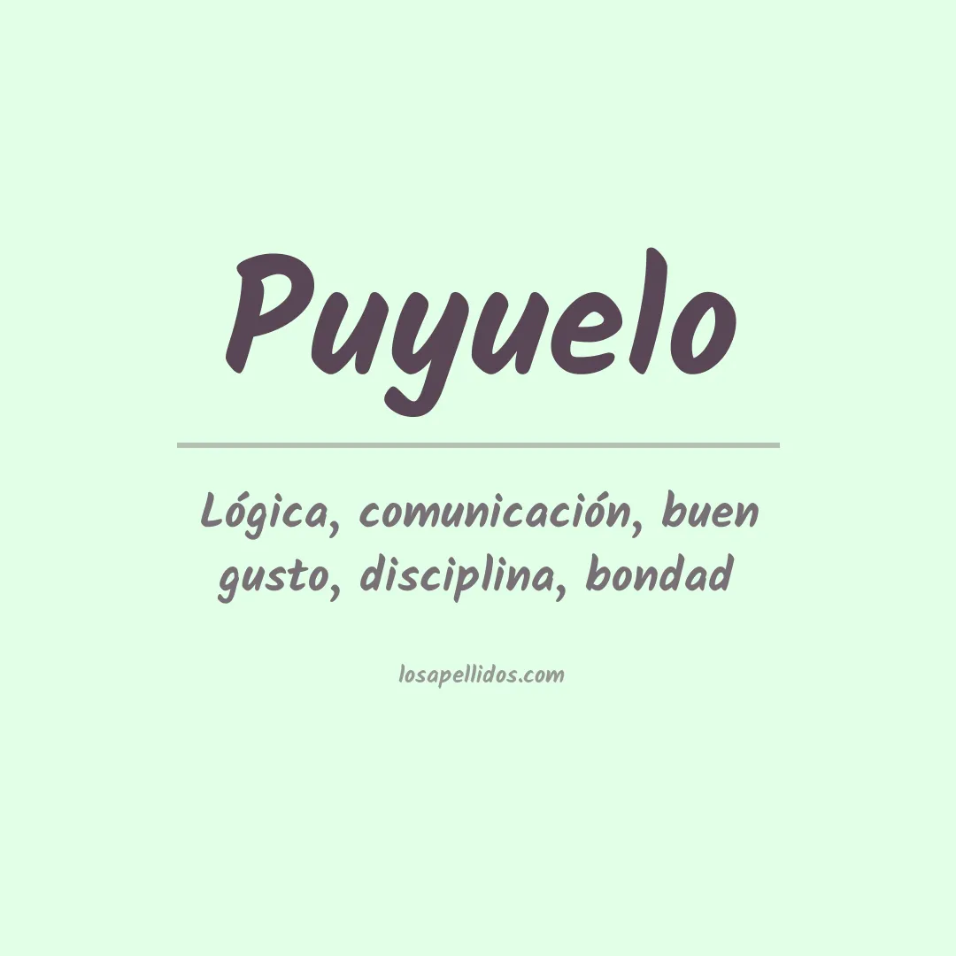 Apellido Puyuelo