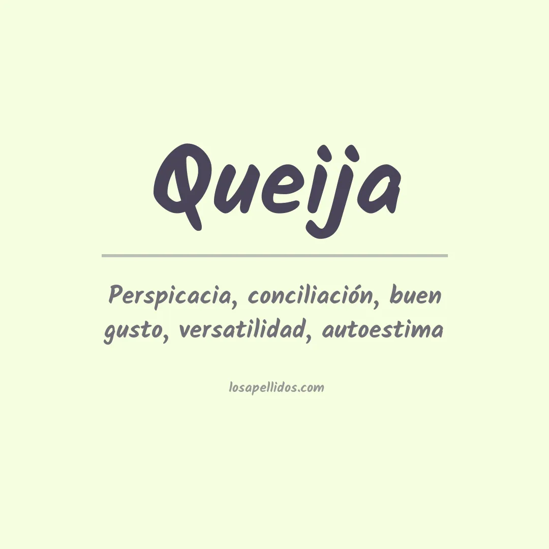 Apellido Queija