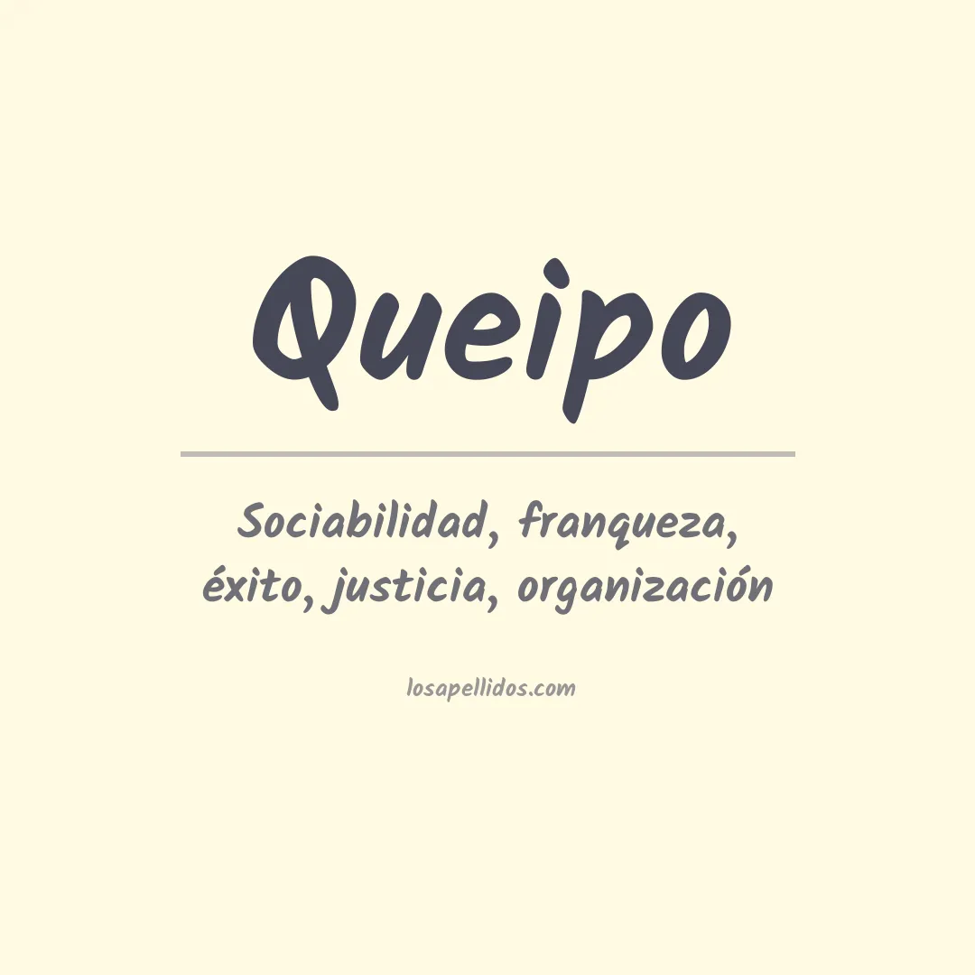 Apellido Queipo