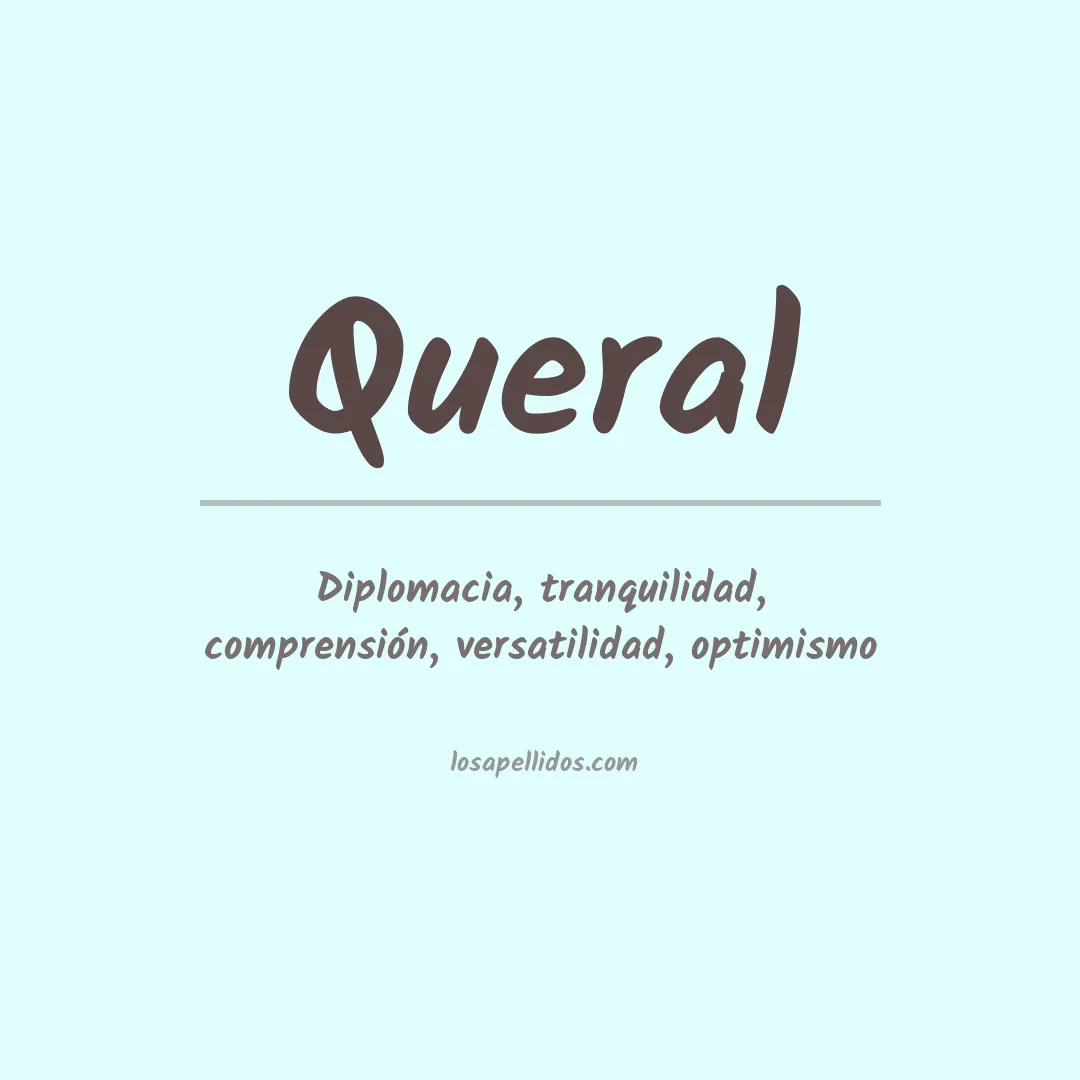 Apellido Queral