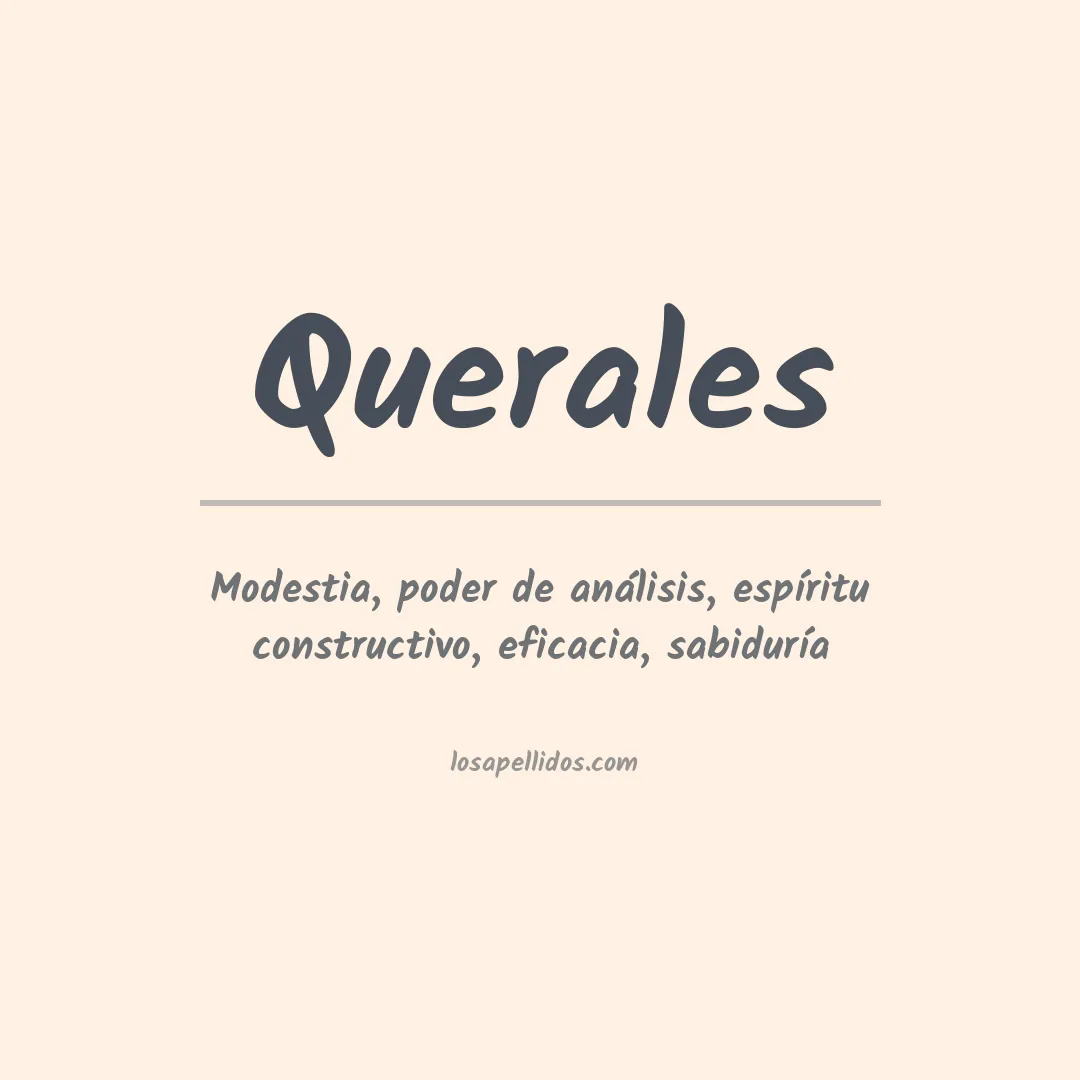 Apellido Querales