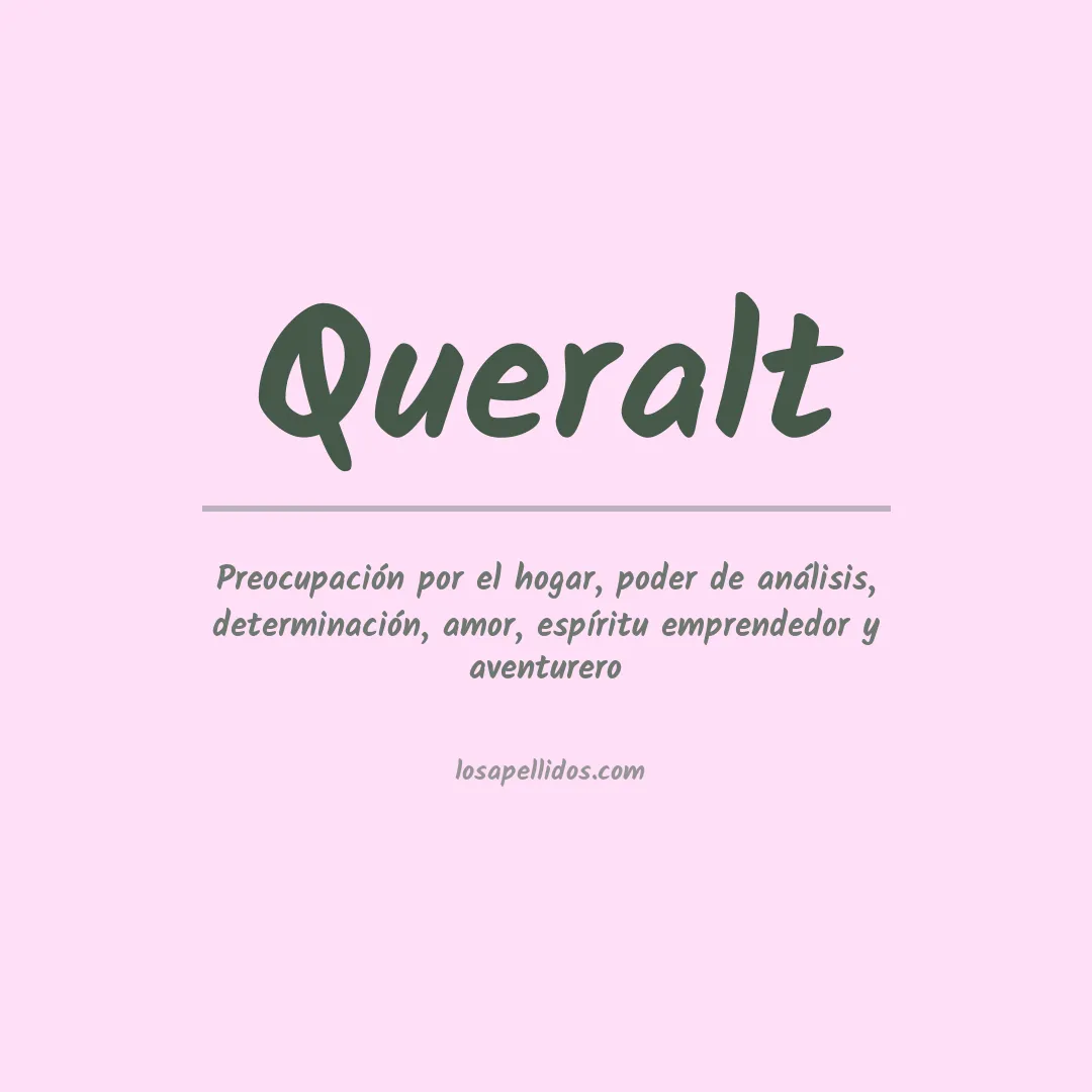 Apellido Queralt