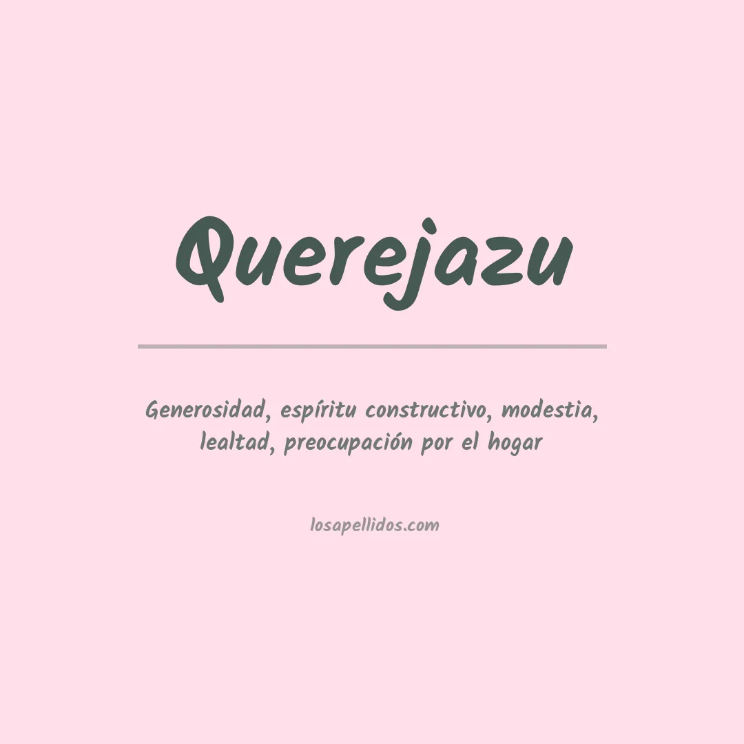 Apellido Querejazu