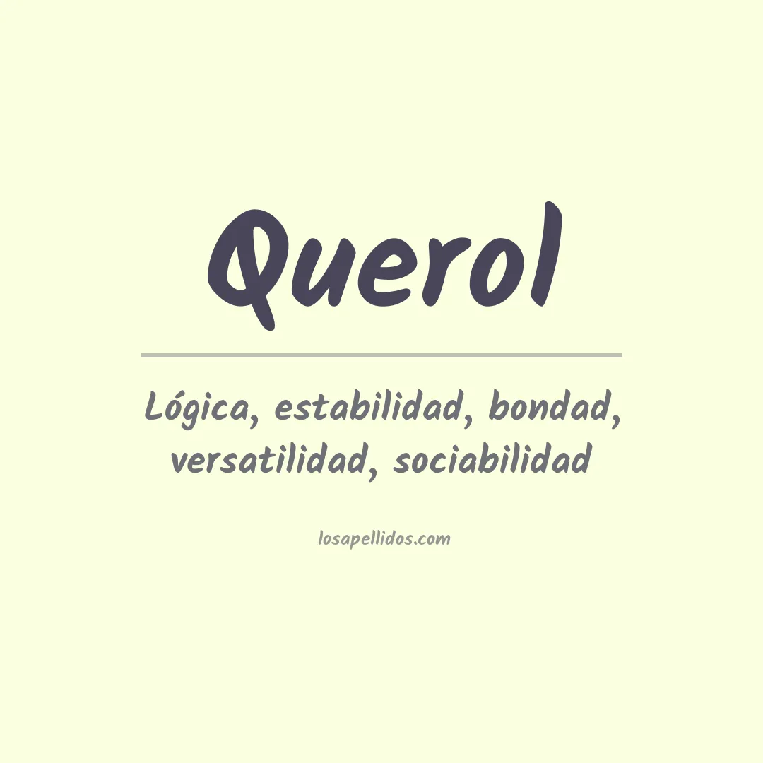 Apellido Querol