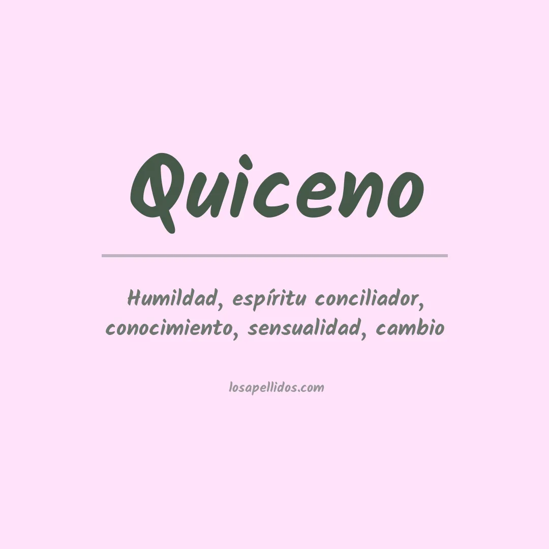 Apellido Quiceno
