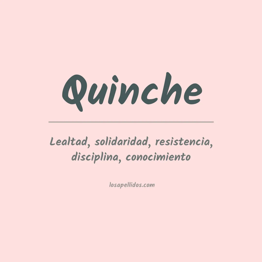 Apellido Quinche