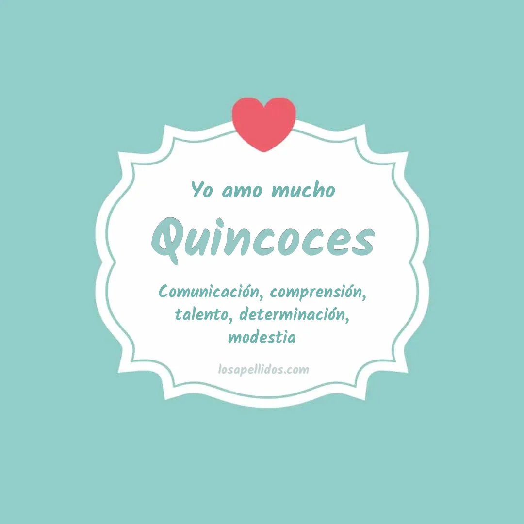 Yo amo mucho Quincoces