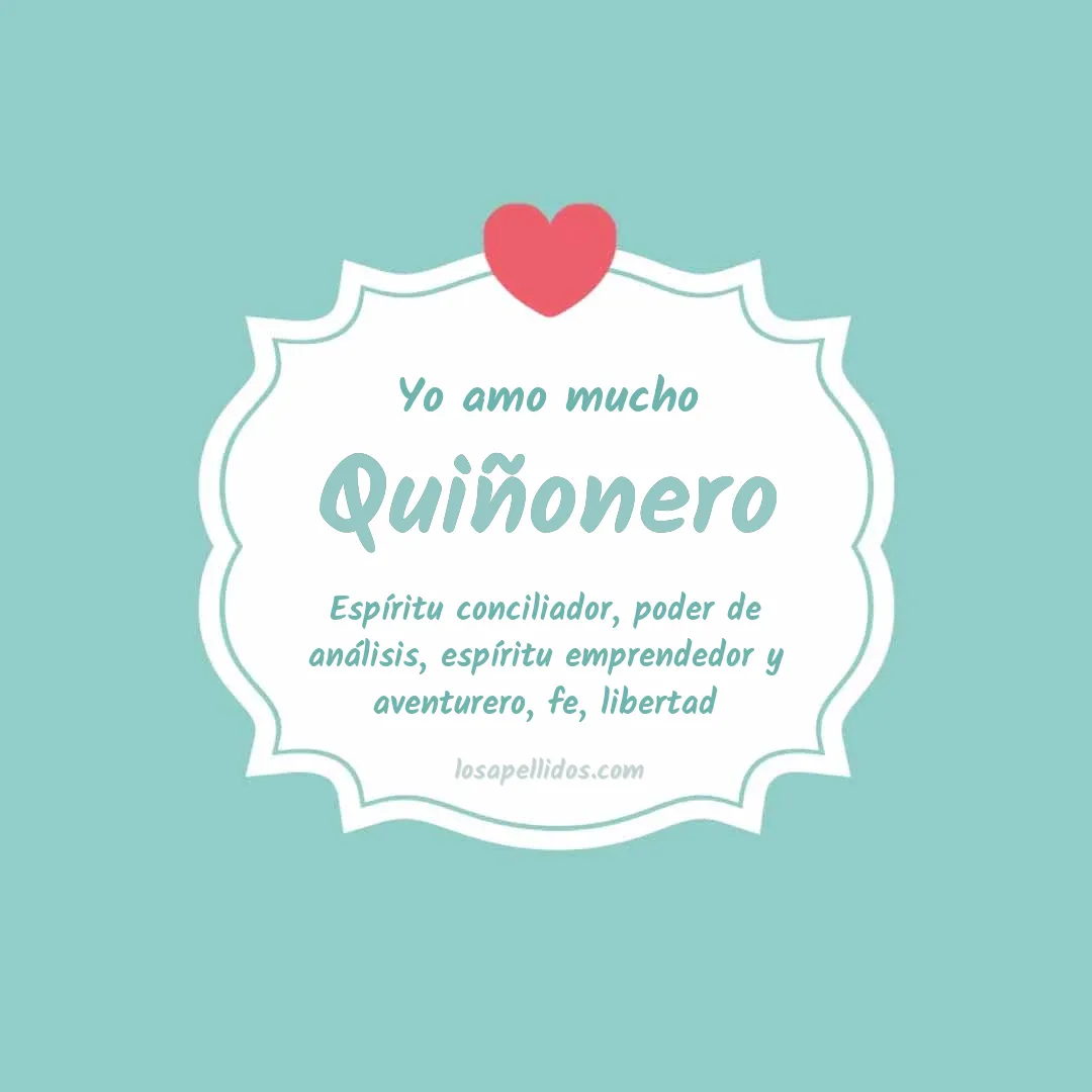 Yo amo mucho Quiñonero