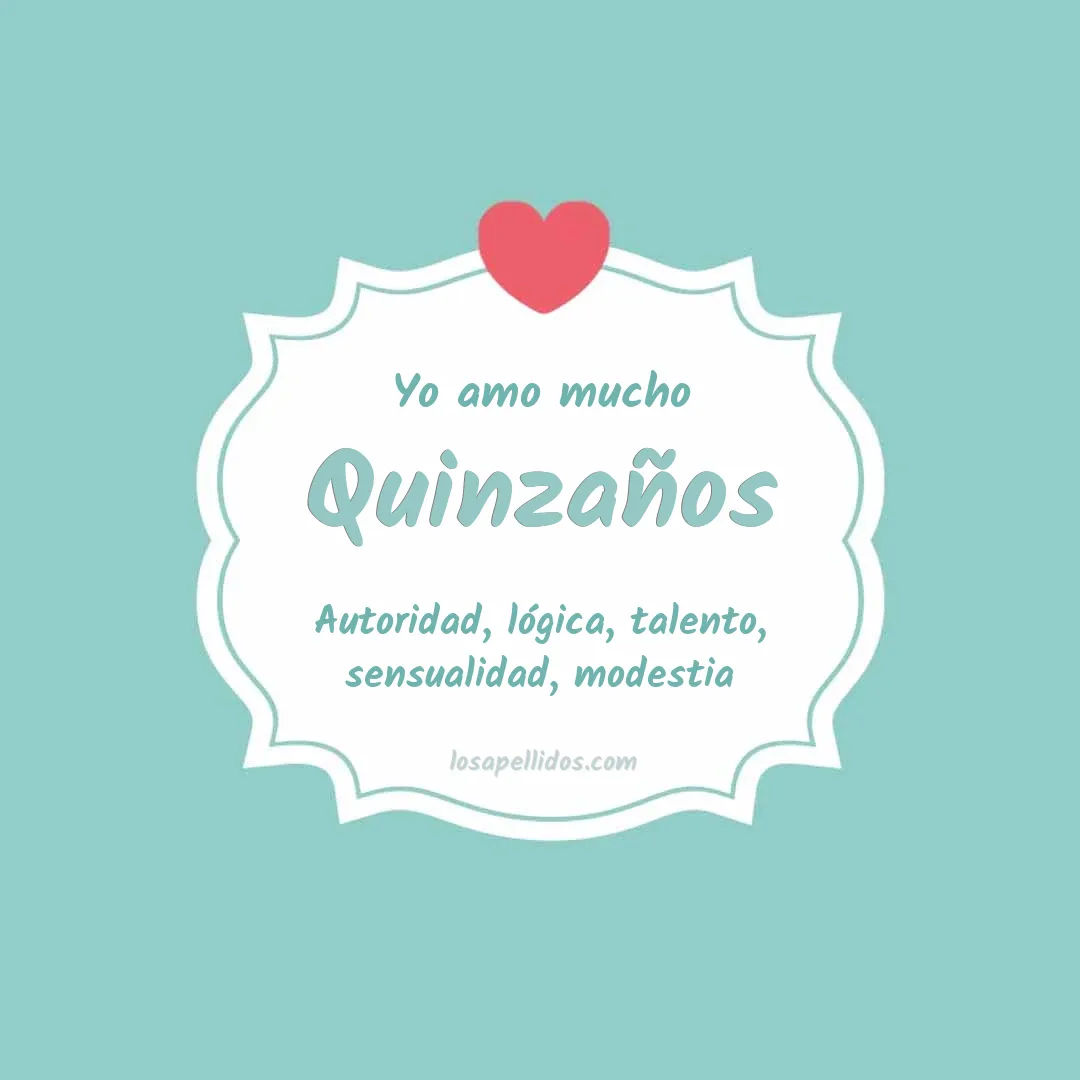 Yo amo mucho Quinzaños