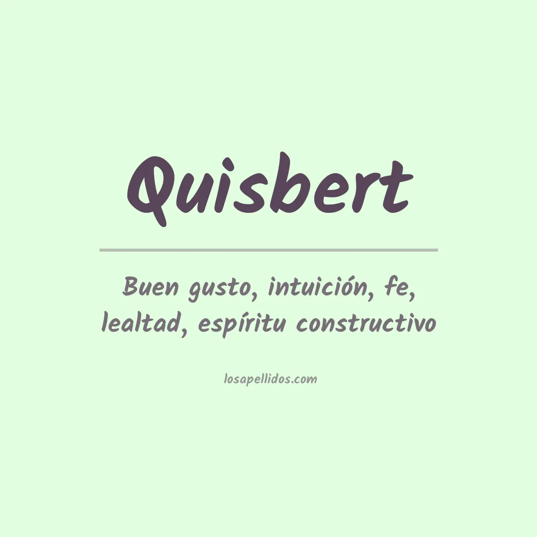 Apellido Quisbert
