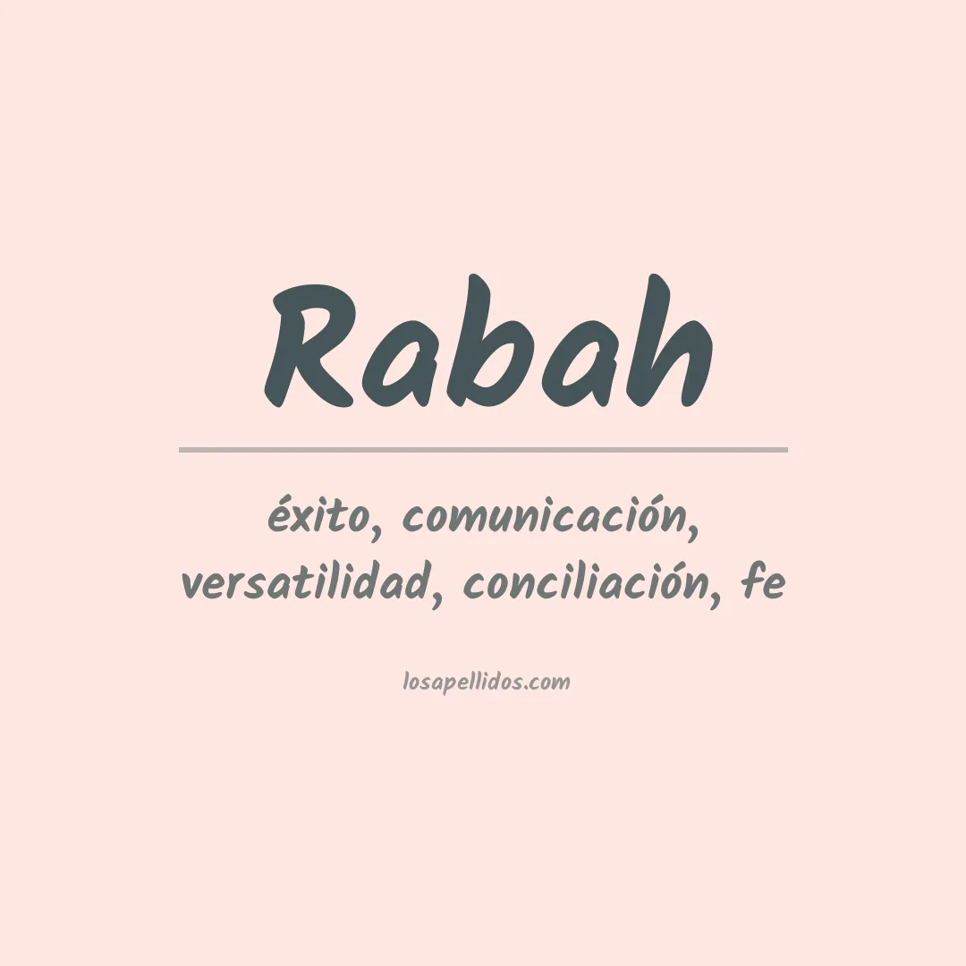Apellido Rabah