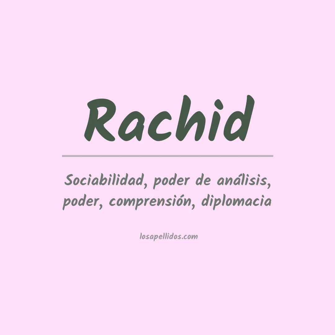 Apellido Rachid
