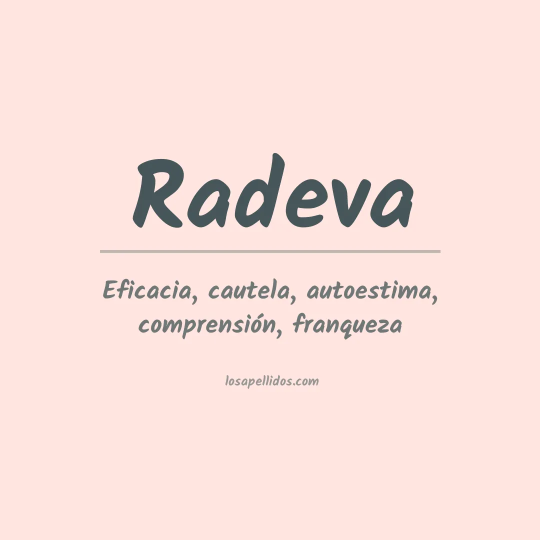 Apellido Radeva