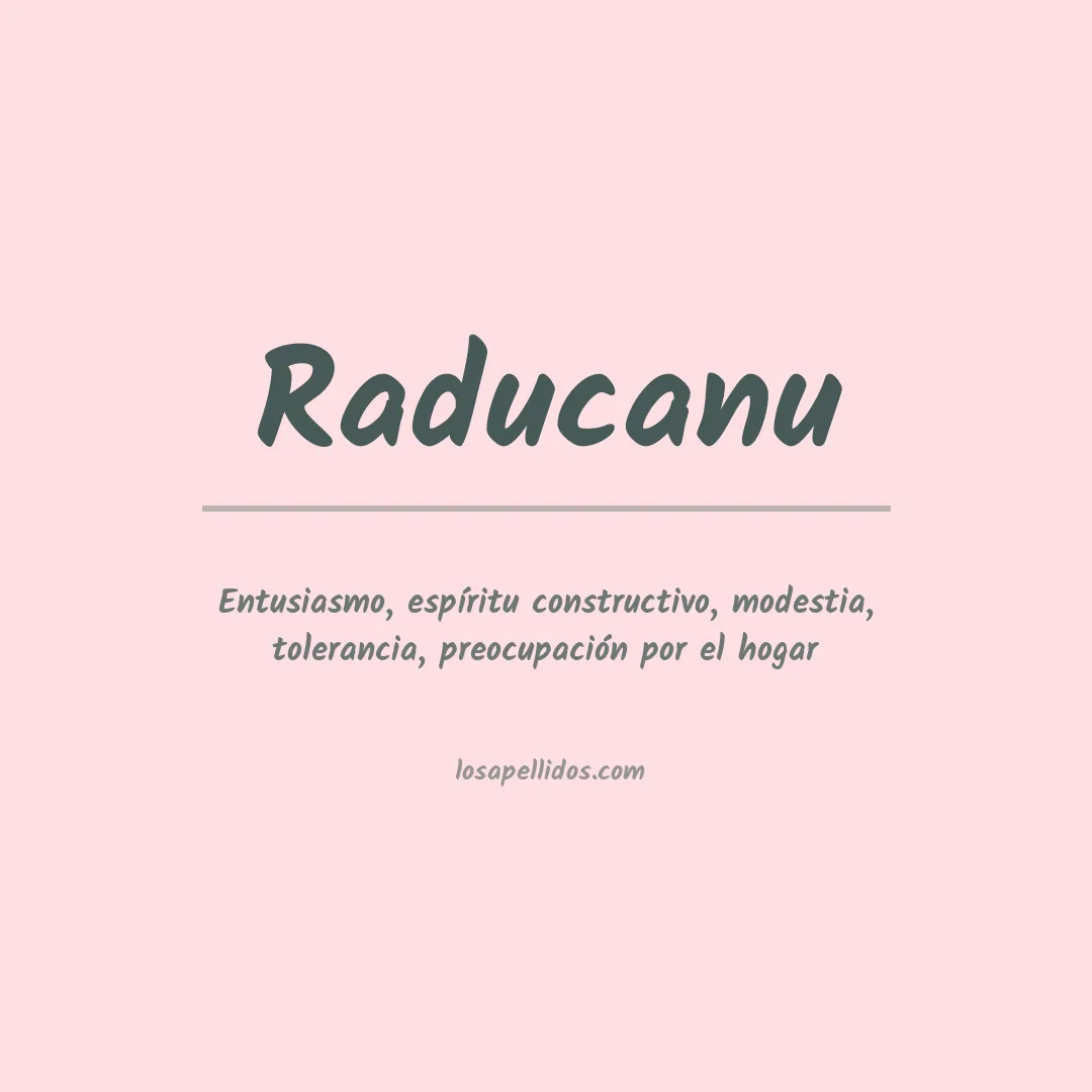 Apellido Raducanu