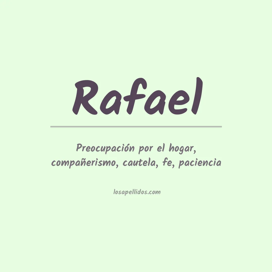 Apellido Rafael