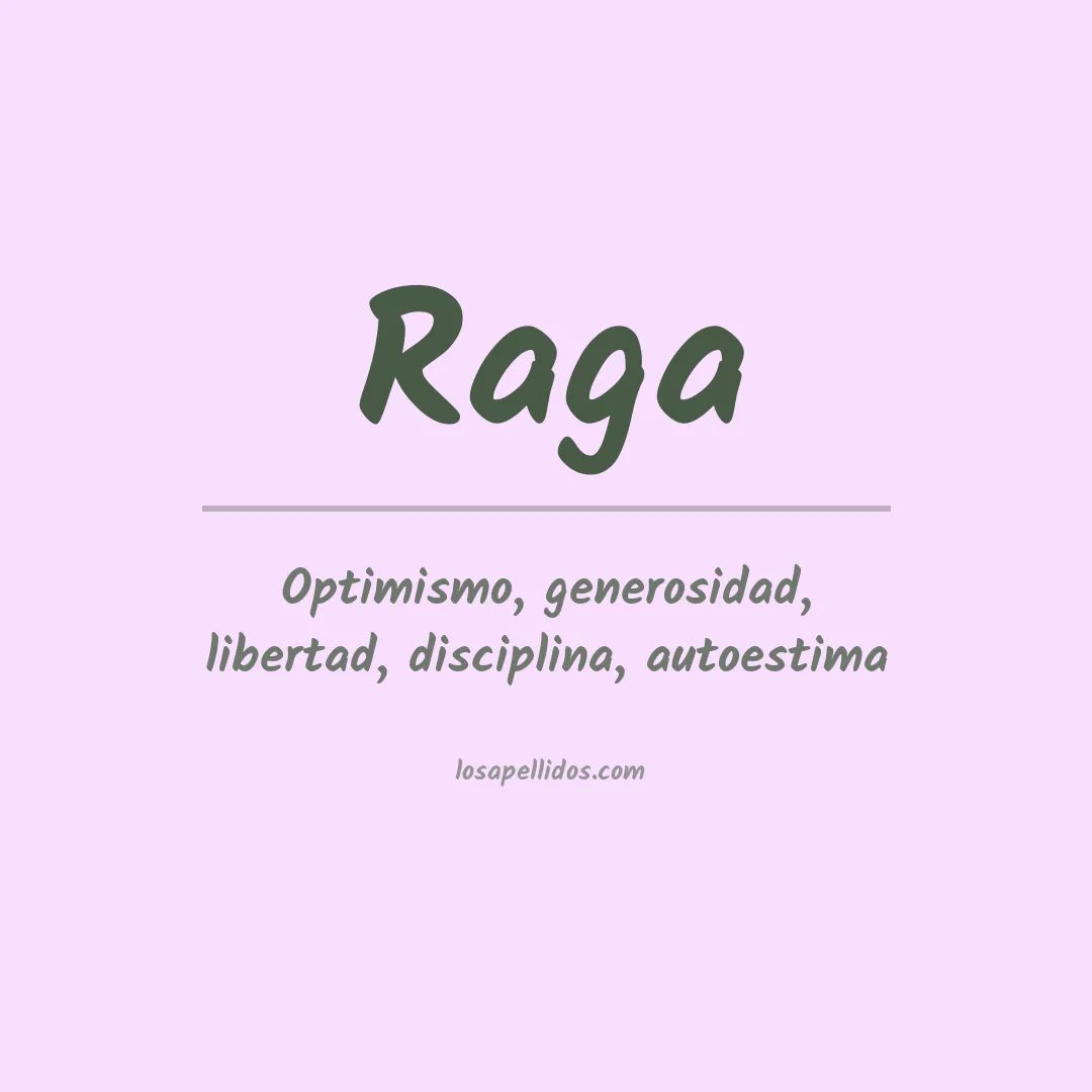 Apellido Raga