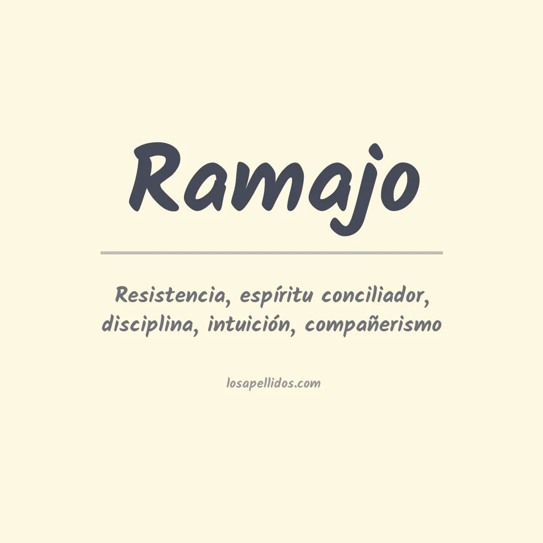 Apellido Ramajo