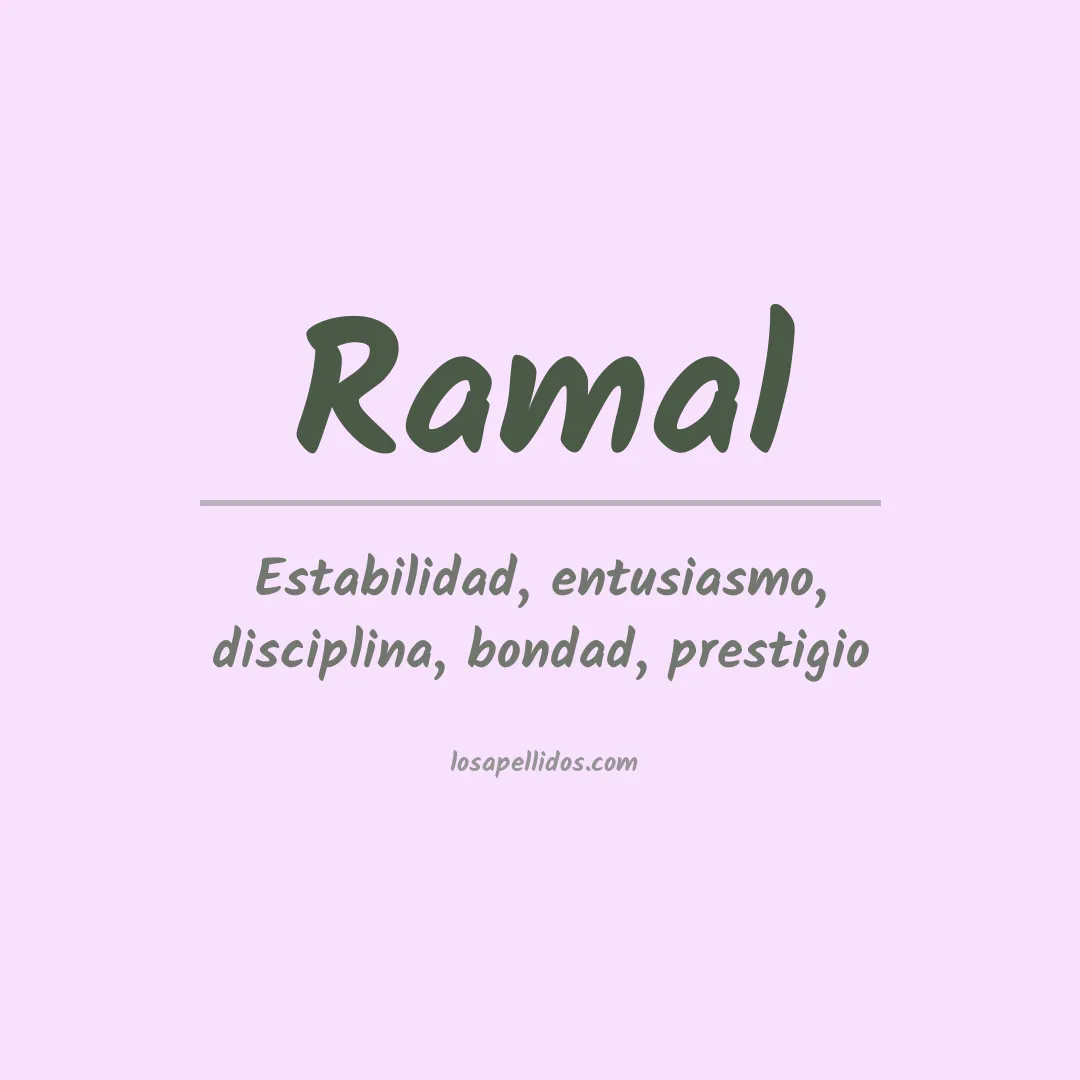 Apellido Ramal