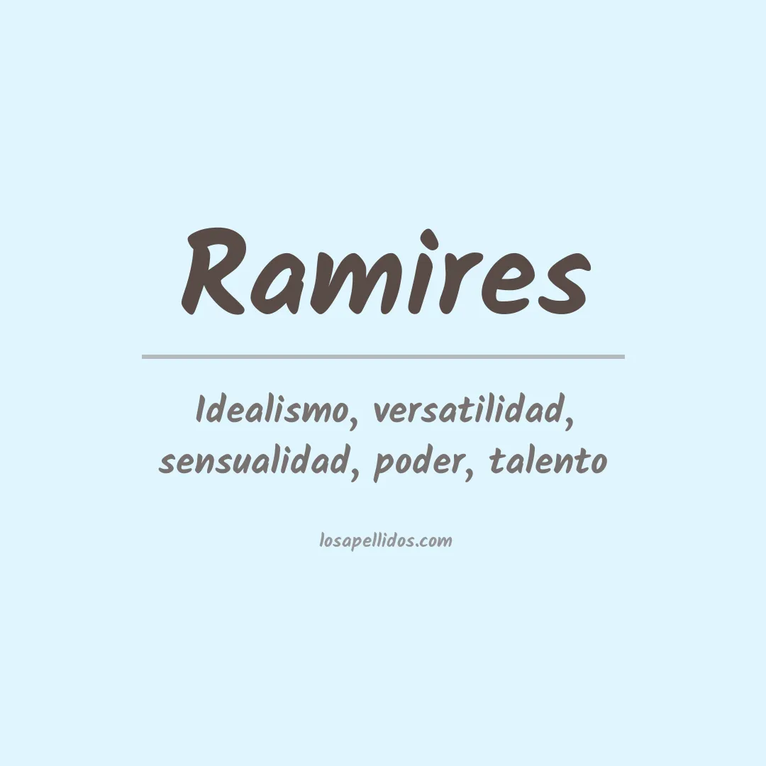 Apellido Ramires