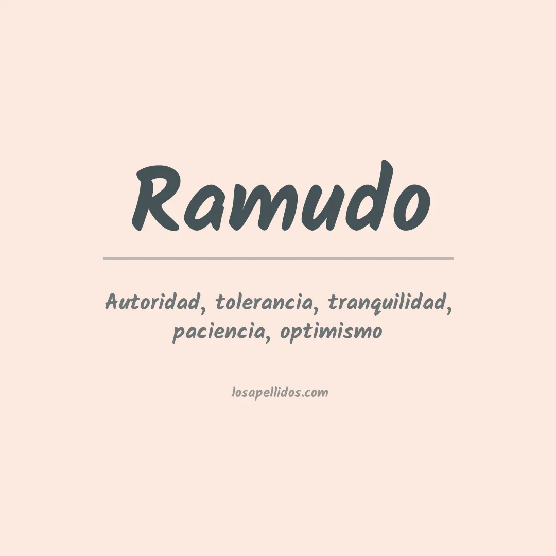Apellido Ramudo