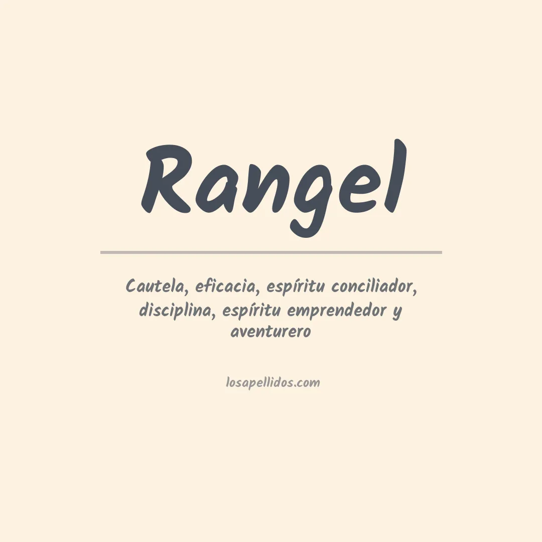 Apellido Rangel